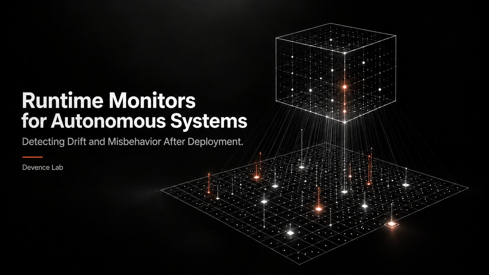 Runtime Monitors for Autonomous Systems: Detecting Drift and Misbehavior After Deployment